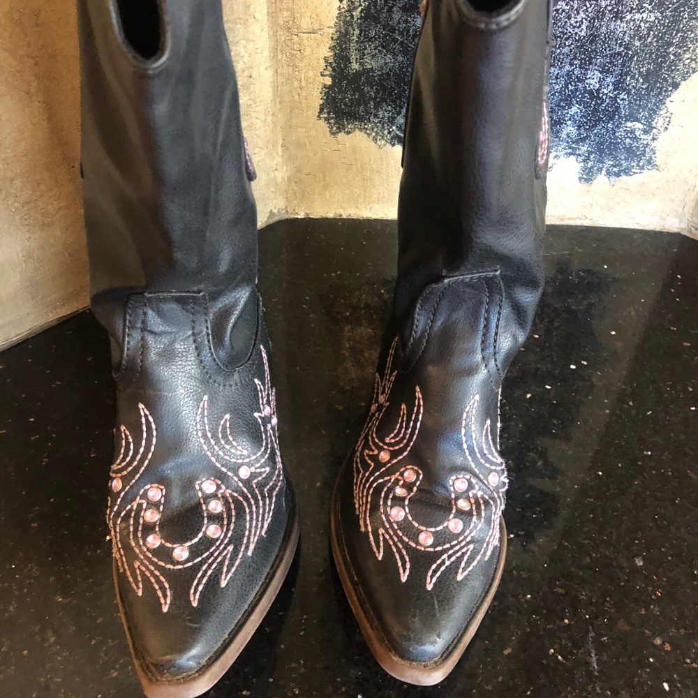 Cowgirl Roper kids Boots